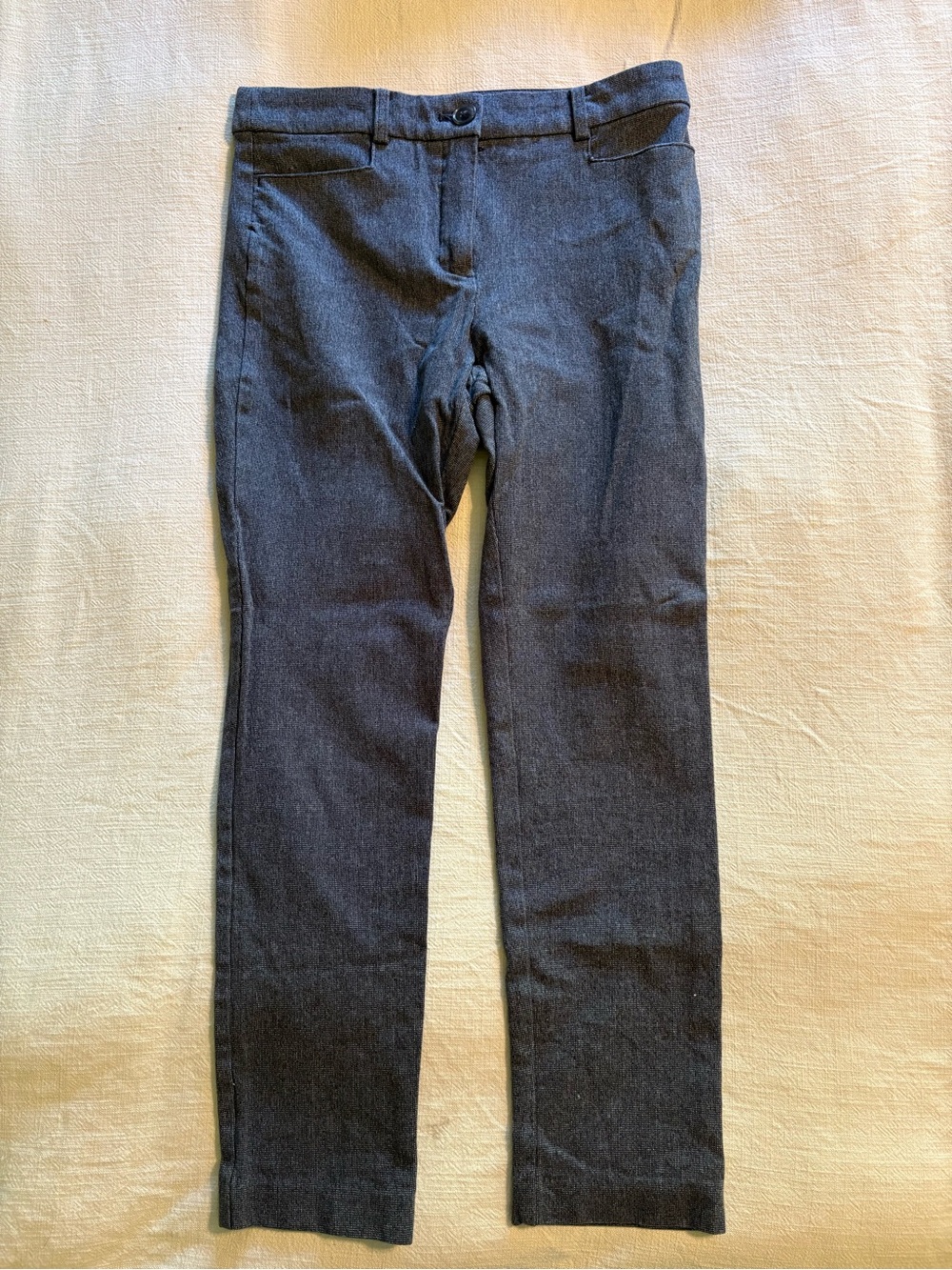Dark Charcoal Straight Leg Pants - Ann Taylor Loft